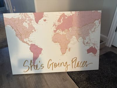 Pink picture girl room