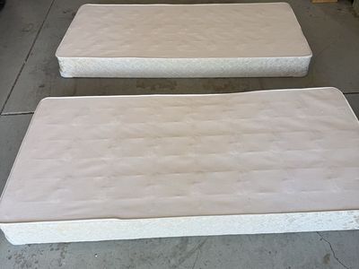 Twin XL Box Springs - Set of 2, Beige, New Condition
