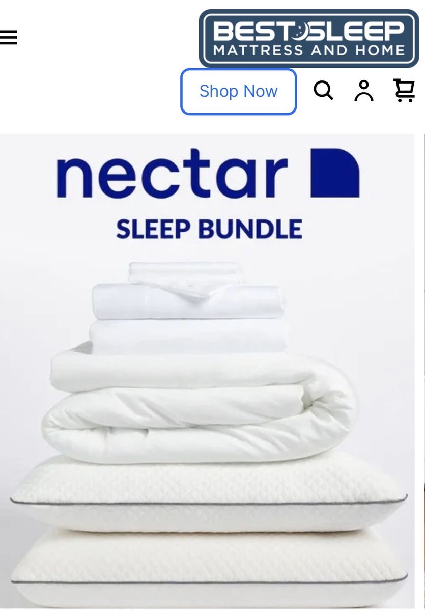 Brand new! Nectar Resident King Serenity Sleep Accessory Bundle - M1B0141