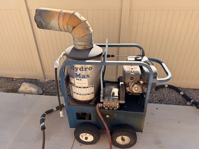 Commercial Hydro-Max 4 GPM @ 3500 PSI Belt-Drive Hot Water Pressure Washer — Predator Engine