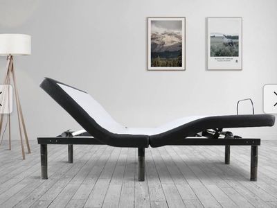 MotoSleep Adjustable Bed Base - Twin XL - Head & Foot Articulation, Wireless Remote