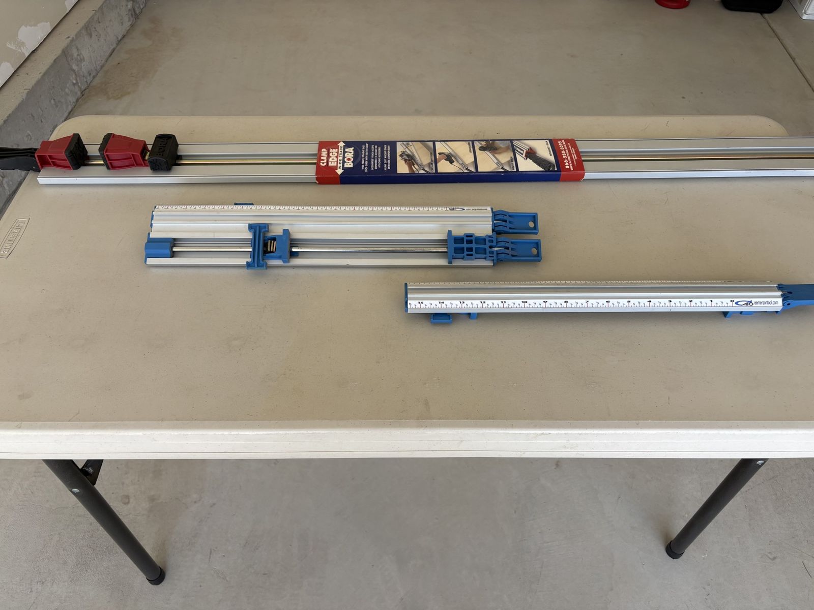 Straight Edge Clamps