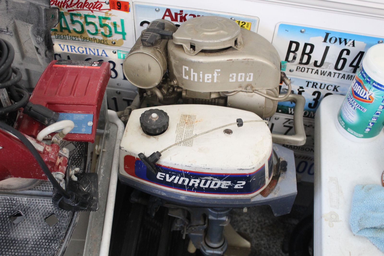 2 - VINTAGE TROLLING MOTORS