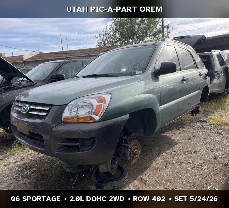 2006 Kia Sportage Parts - UTPAP Orem