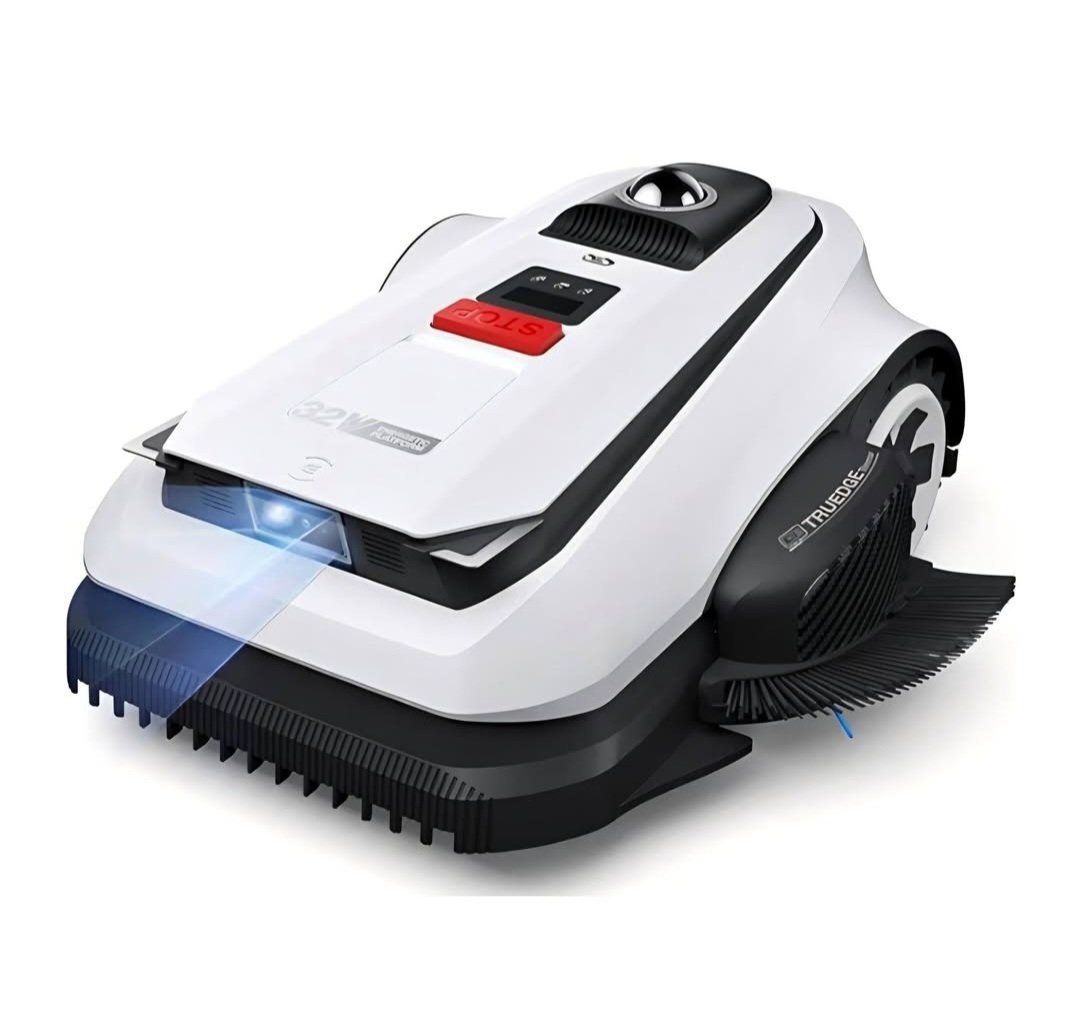 Lawn Mower ECOVACS Goat A3000 LiDAR PRO Robotic  for Up to 3/4 Acre, 7500 mAh Battery with 189W Fast Charging, Wire-Free Dual-Li