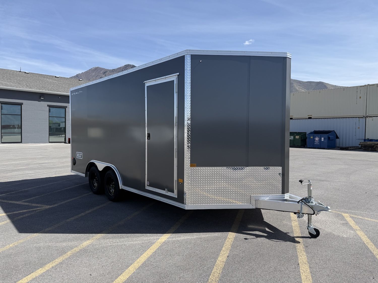 2026 Alcom COMPETITIVELY PRICED All-Aluminum Stealth 8.5x16 Car Hauler