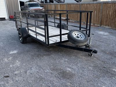 Utility/ATV Trailer With Side Ramp