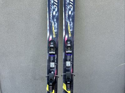 Atomic Powder Plus Fat Boy Downhill Skis with Marker Bindings - 180cm