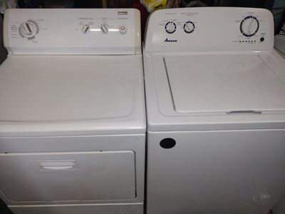 Amana Washer and Kenmore Electric Dryer