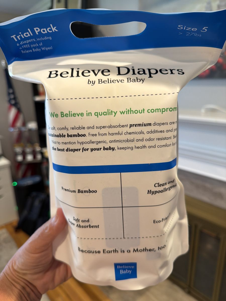 Believe Diapers Size 5
