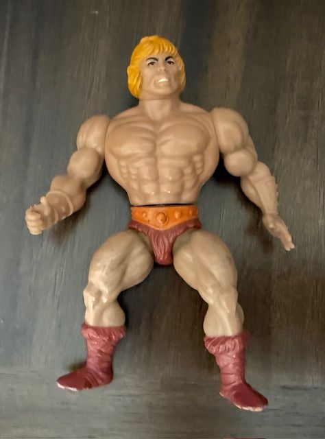Vintage 1981, 1983 He-Man Masters of the Universe Mattel 5.5" Action Figure