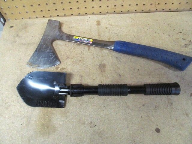 Backpacking Ax - Hatchet and mini shovel