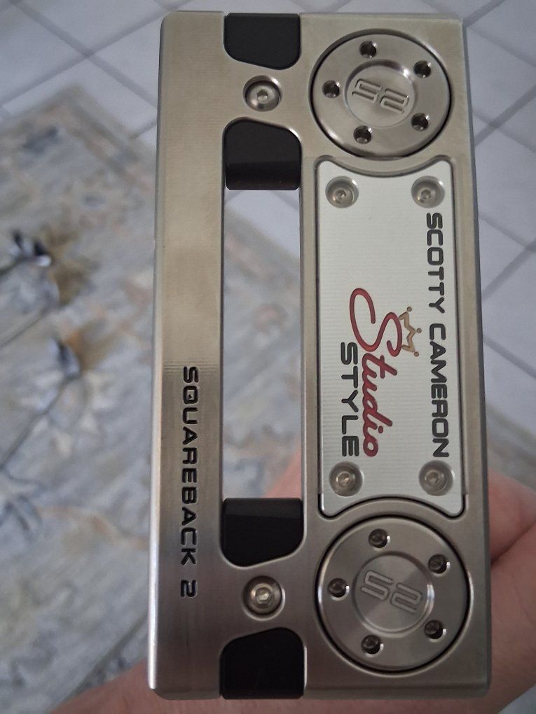 Scotty Cameron Studio Style Squareback 2 Putter - Excellent Condition, 34-inch