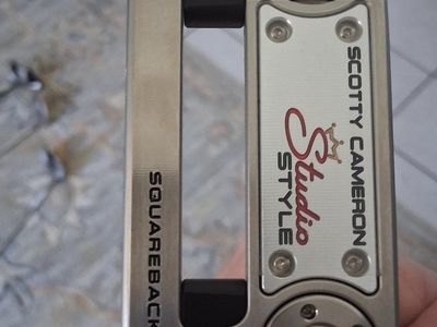 Scotty Cameron Studio Style Squareback 2 Putter - Excellent Condition, 34-inch