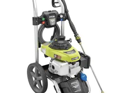Ryobi 2800 PSI 2.3 GPM Pressure Washer with Honda Motor GCV 160. Excellent Conditions!
