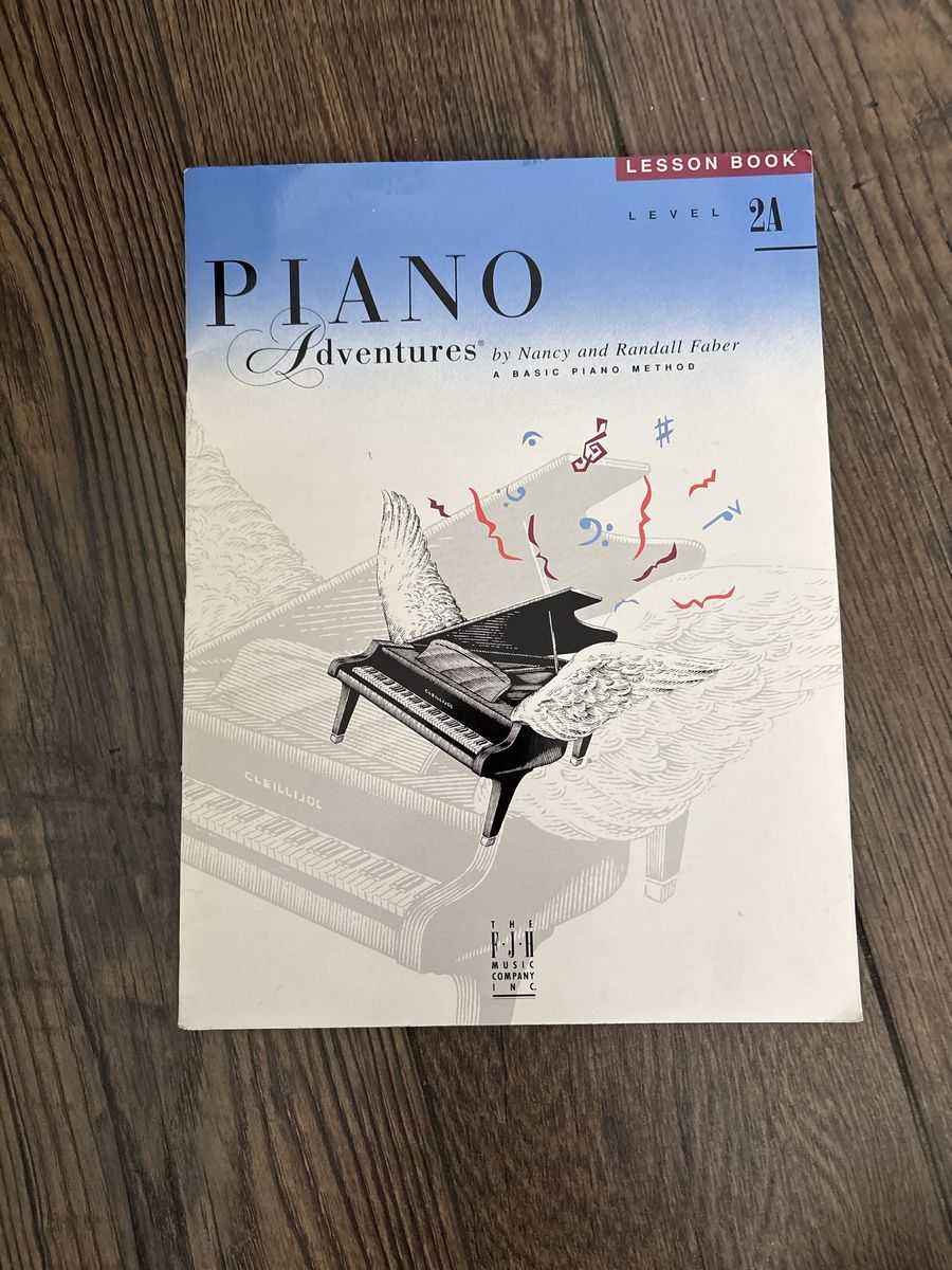 Piano Adventures Lesson Book, Level 2A by Nancy and Randall Faber - Basic Piano Method