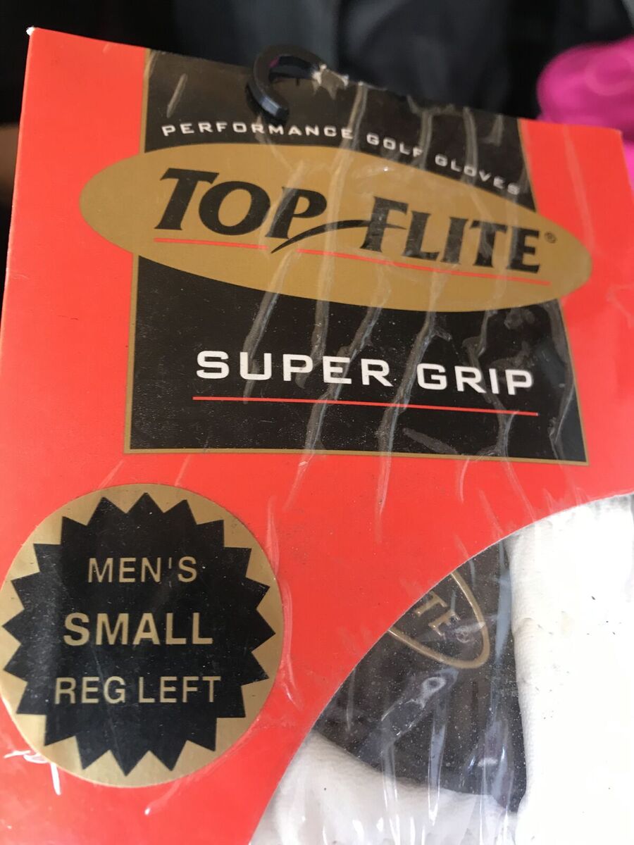 Top flight men’s golf gloves size small