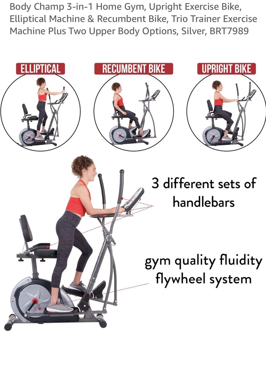 Body Champ 3-in-1 home gym
