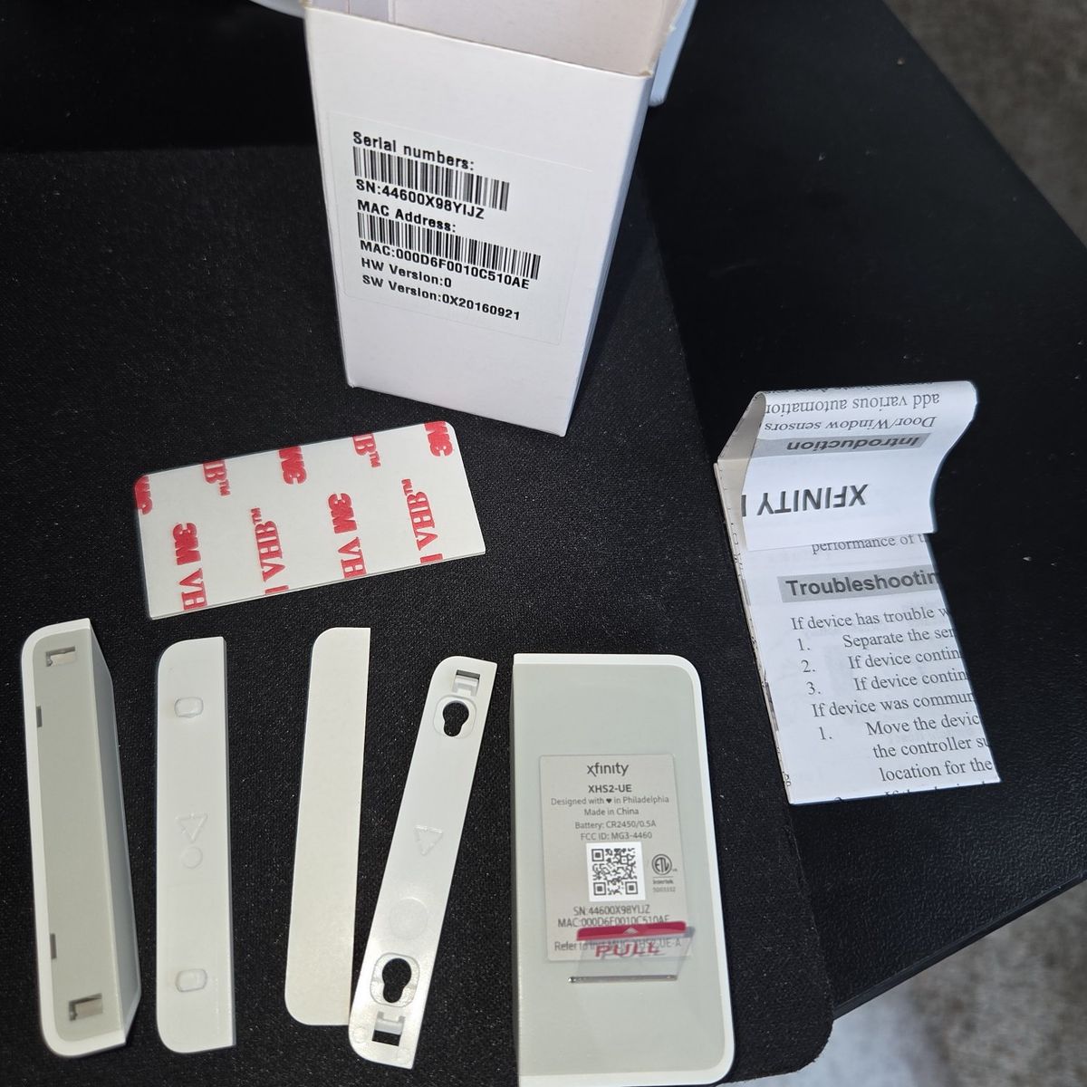 xfinity door/window sensor