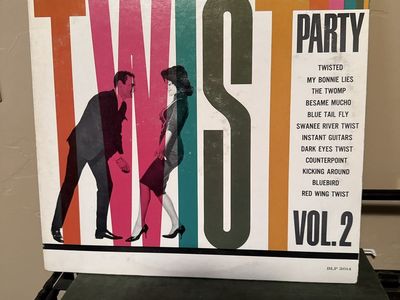 The Ventures Twist Party Vol. 2 Vinyl LP Record - Dolton Records BLP 2014