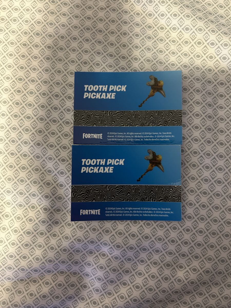 2 season 1 Toothpick pickaxe redeem codes
