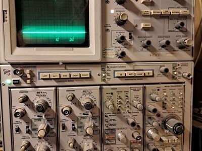 Tektronix 7834 Storage Oscilloscope with 7A26 Dual Trace Amplifier & 7B92A Time Base