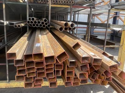 SURPLUS TUBING DEAL! Surplus Steel Rectangular Tubing 2" x 1-1/2" x .090 wall x 24' - $33.75 each