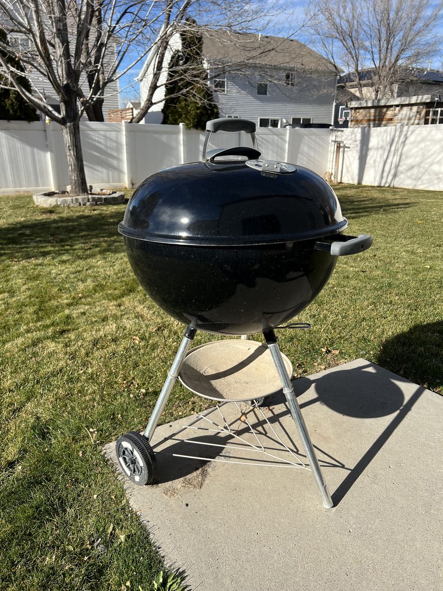 Weber charcoal grill