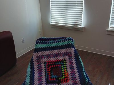 granny square throw