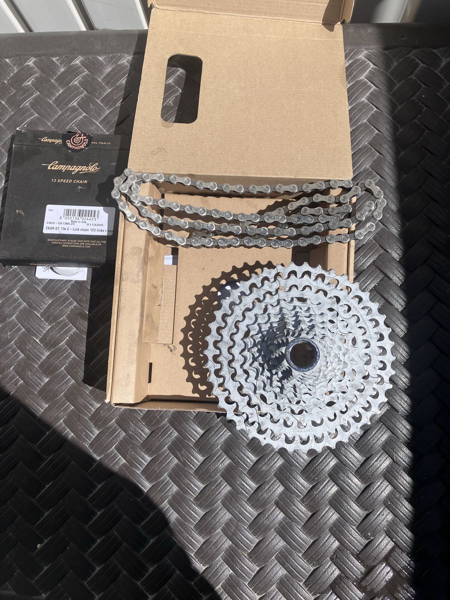 EKAR GT 13s 9-42t Campagnolo Casstte And Chain