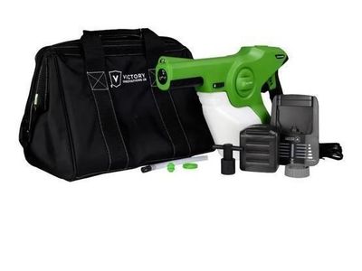 Victory Innovations Cordless Electrostatic Handheld Sprayer for Disinfectants and Sanitizers, 360° Coverage