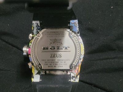 Invicta Reserve Bolt Zeus Swiss Movement Chronograph Watch Model 32804