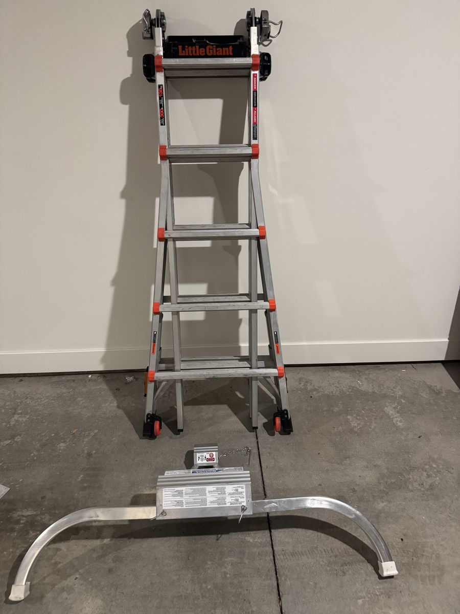 Little Giant Leveler 2.0 M22 22' Ladder + Werner Stabilizer - $275 OBO