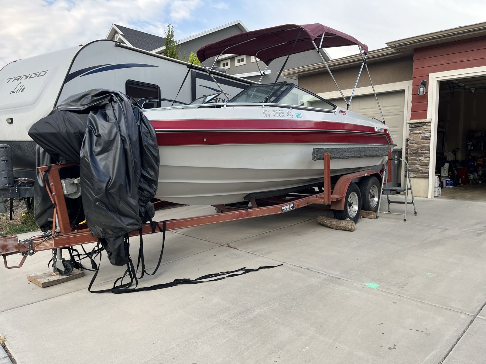 1987 Rinker 21ft V195 Excellent Condition