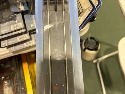 O gauge trains Superstreets track