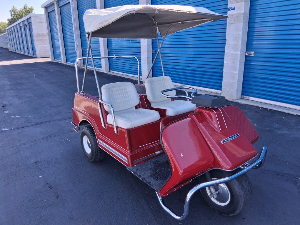 Golf Cart- Harley Davidson Gas 3-Wheel All Original