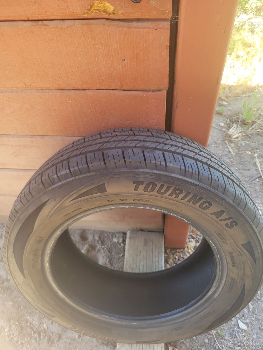 Slightly used tire