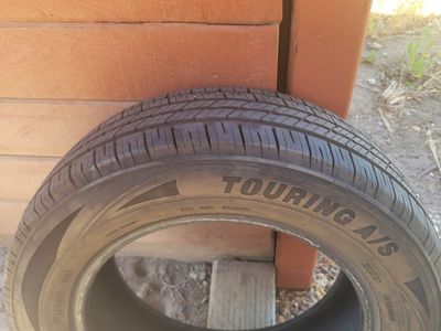 Slightly used tire