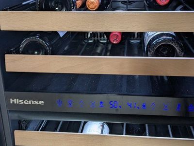 wine fridge dual zone front vent