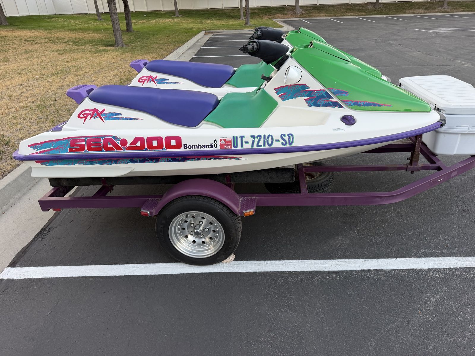 1995 Sea Doo GTX W/ Trailer