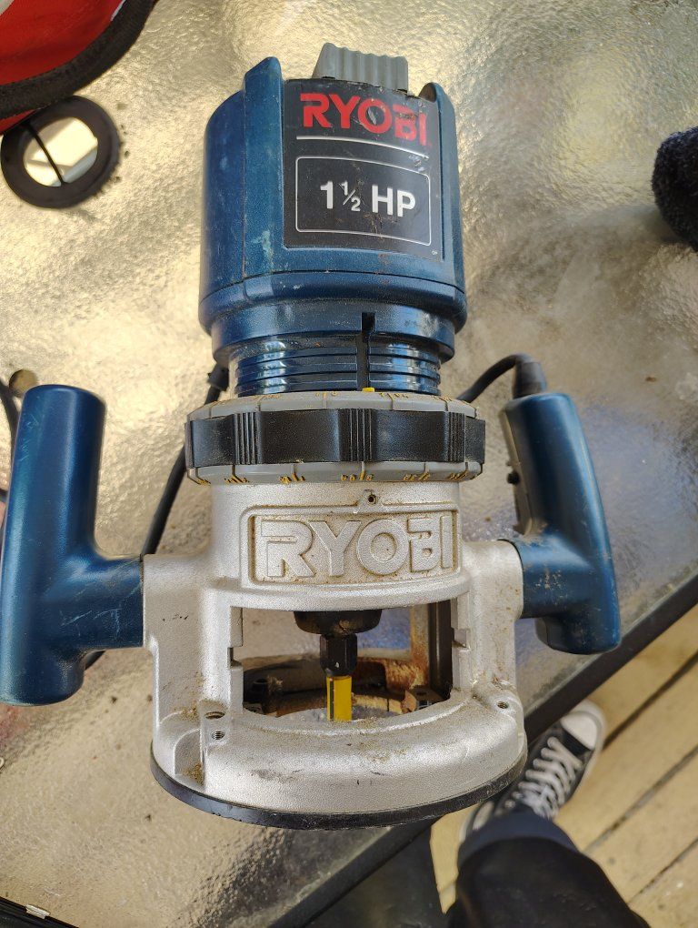 RYOBI R160 1.5 HP Router 25,000 RPM 1/4" Collect Corded Electric Industrial Tool