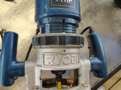 RYOBI R160 1.5 HP Router 25,000 RPM 1/4" Collect Corded Electric Industrial Tool