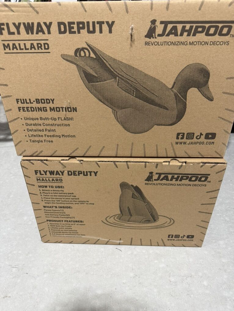 Jahpoo Flyway Deputy Motion Decoys
