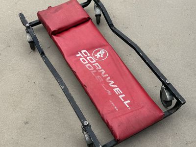 Cornwell Tools Mechanics Creeper Red 40” Long