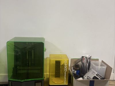 3d Printer and Cure Station