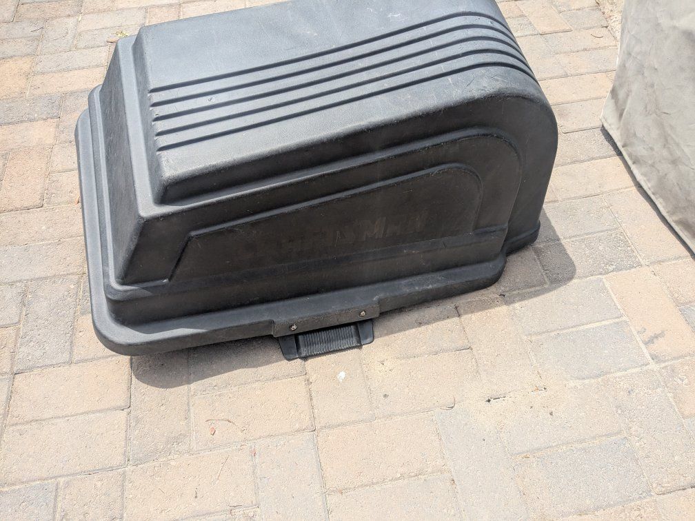 Craftsman Riding mower bagger grass catcher top