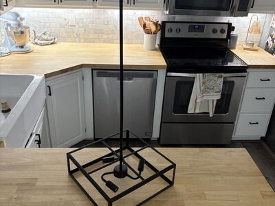 Modern Black Pendant Light