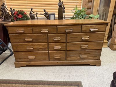 Ranch Oak 4 Piece Bedroom Set