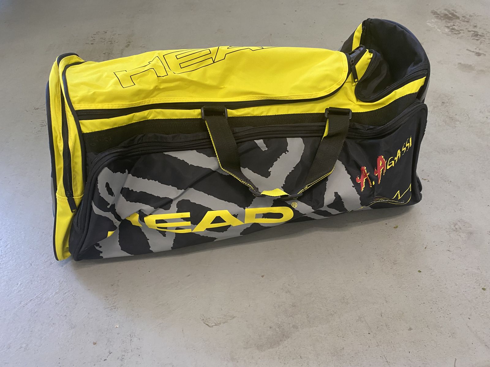 HEAD TENNIS BAG/Andre Agassi