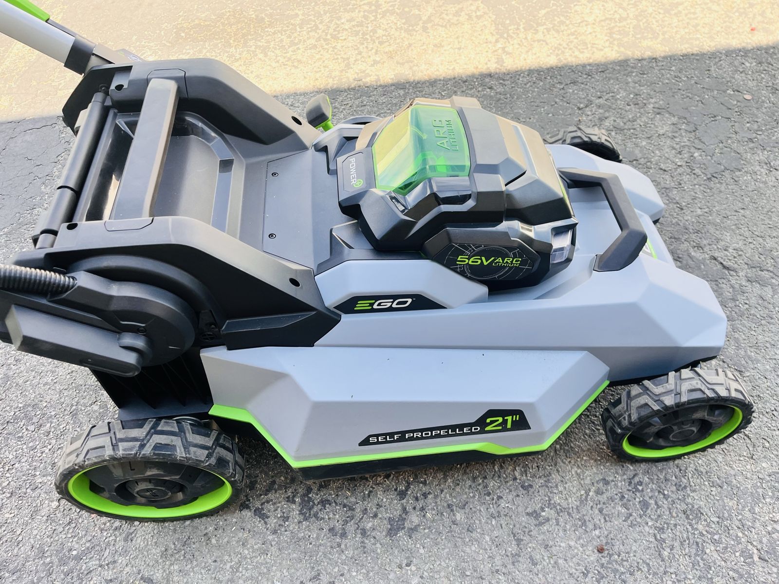 New Ego self propelled mower